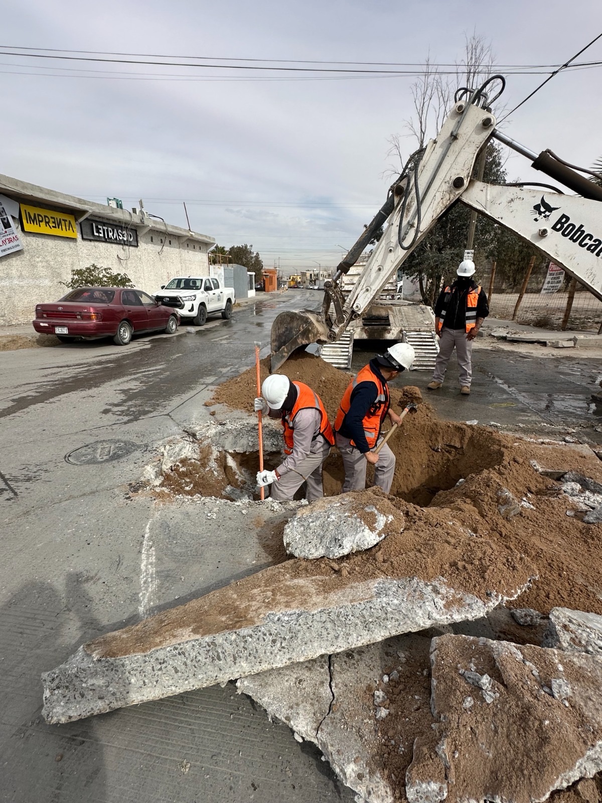 LA JMAS CONCLUYE TREINTA Y NUEVE REPARACIONES DE HUNDIMIENTOS EN CD. JUÁREZ