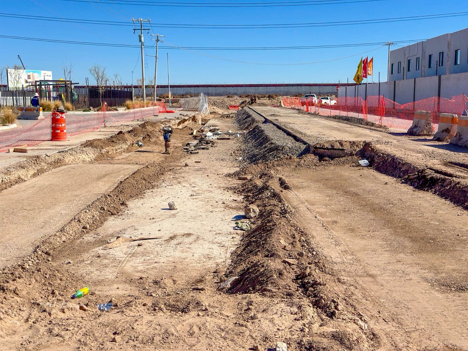 JMAS CONSTRUYE CANAL DE AGUA TRATADA PARA MEJORAR SISTEMA HIDRÁULICO DE&nbsp;JUÁREZ