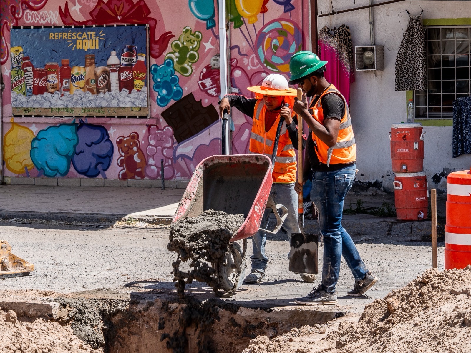 JUNTA DE AGUA INSTALA DRENAJE EN COLONIA SATELITE DURANTE ESTE PERIODO&nbsp;VACACIONAL