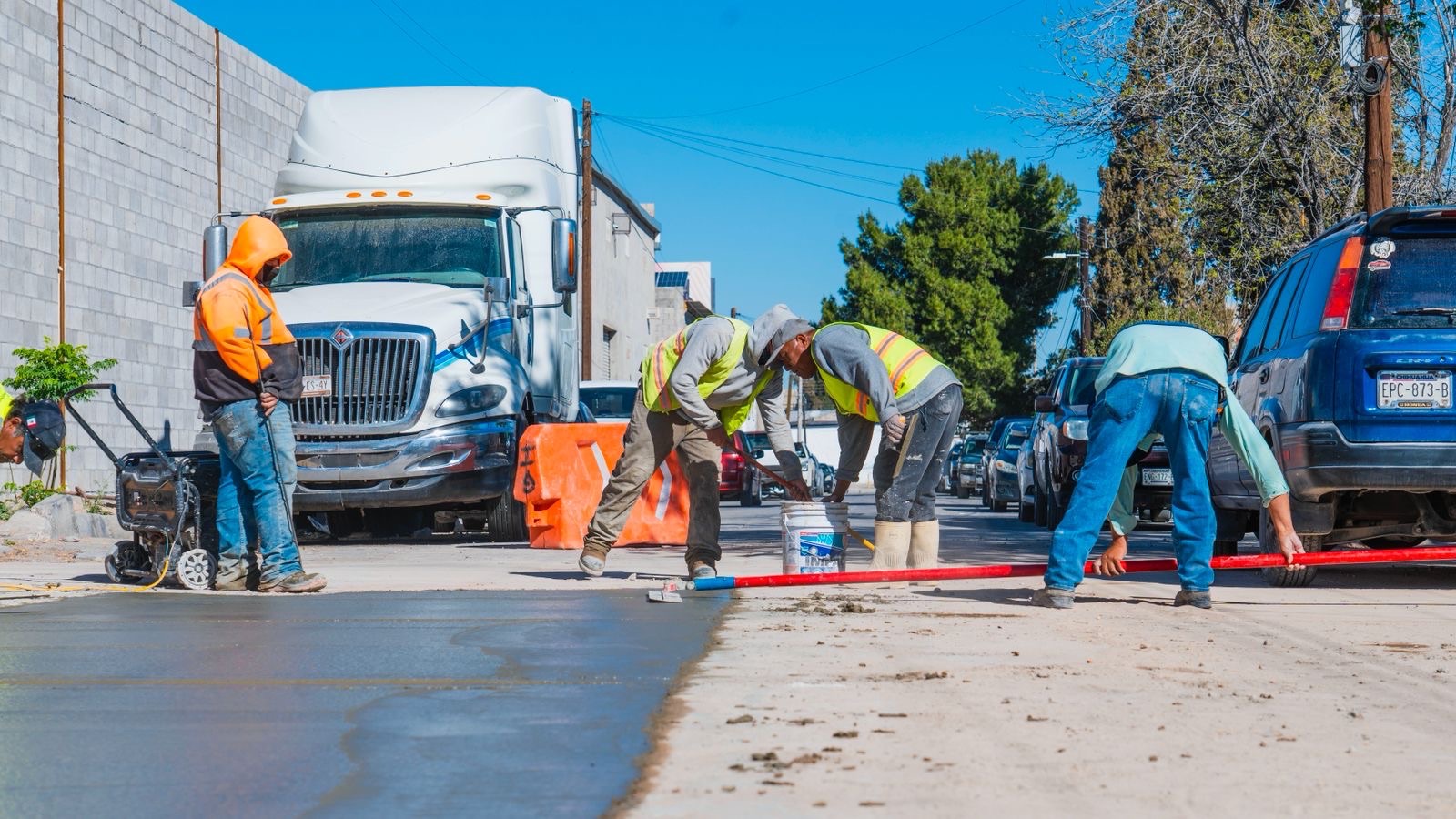 JMAS REALIZA TRABAJOS DE BACHEO TRAS REPARAR FUGAS EN COLONIAS DE CIUDAD&nbsp;JUÁREZ