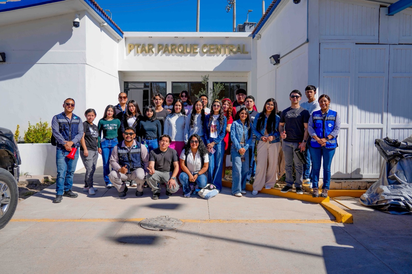 ESTUDIANTES DE LA UTCJ VISITAN PLANTA TRATADORA DE AGUAS DE LA&nbsp;JMAS