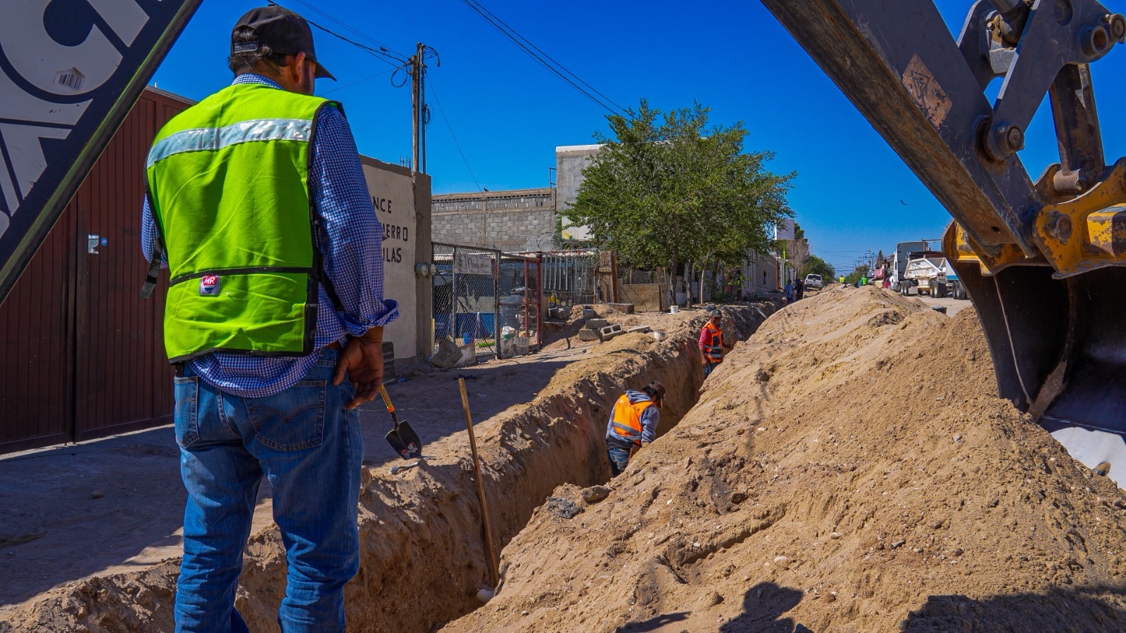 JMAS INFORMA AVANCES DE AGUA POTABLE EN EL SAUZAL