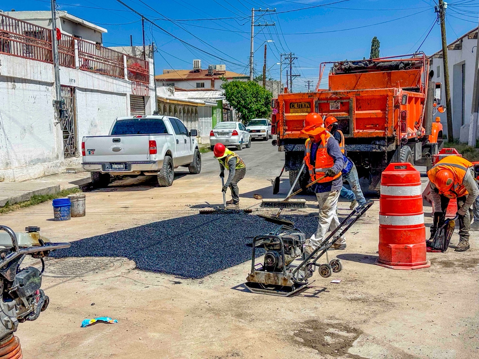 JMAS REPARA 800 BACHES TRAS ARREGLAR FUGAS DE AGUA EN CIUDAD JUÁREZ