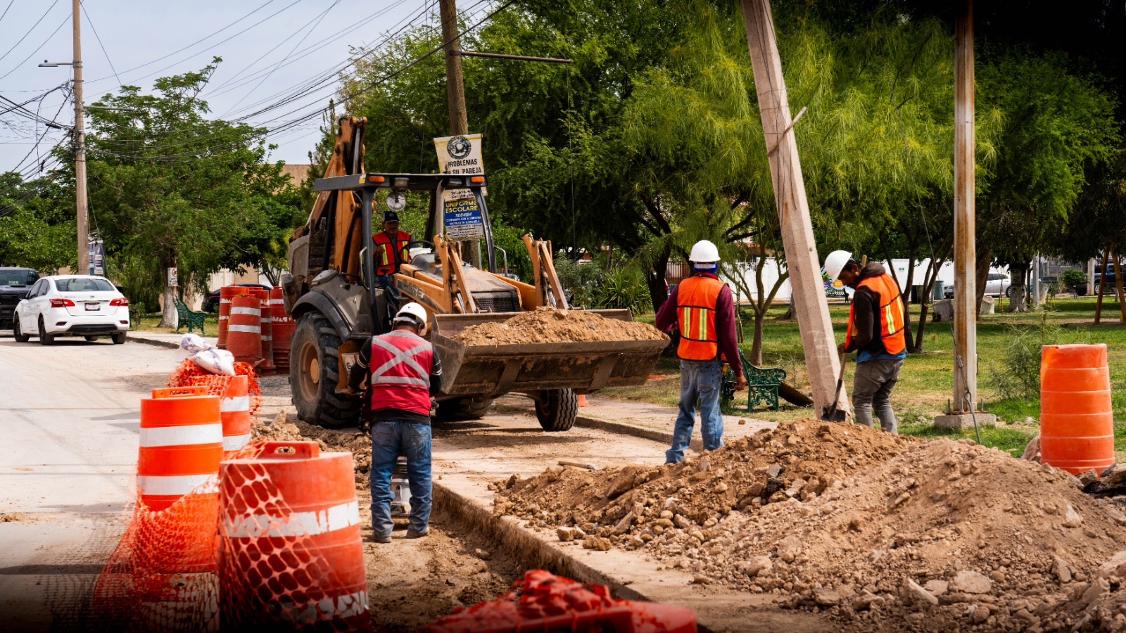 FINALIZAN TRABAJOS DE DRENAJE Y AGUA TRATADA EN SECTORES DEL SUR DE JUÁREZ
