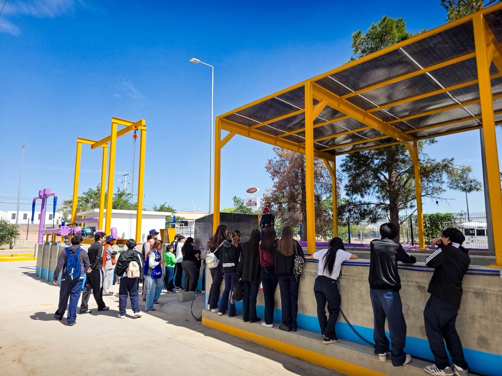 ESTUDIANTES DESCUBREN CÓMO SE REUTILIZA EL AGUA EN&nbsp;JUÁREZ