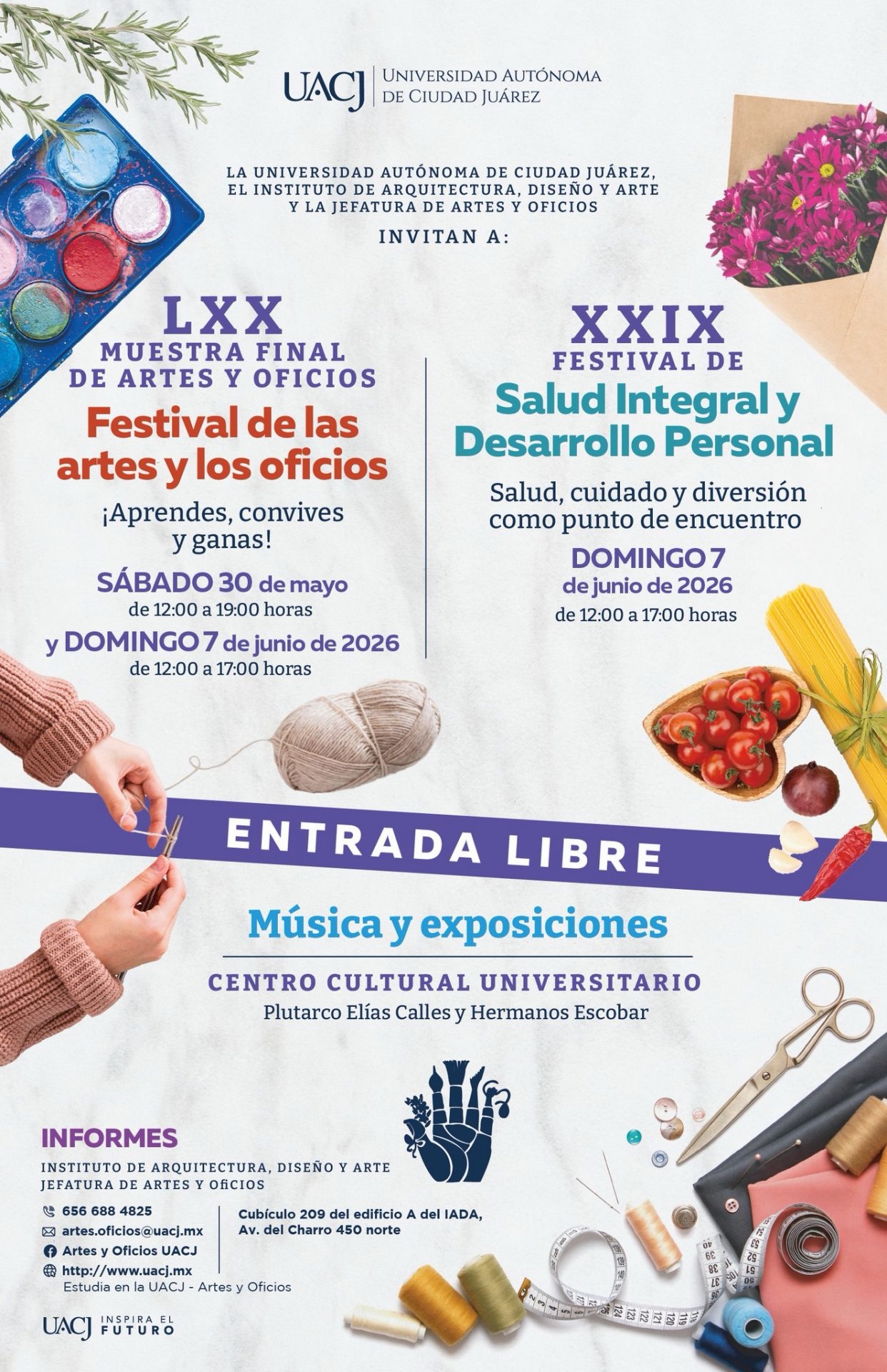 UACJ PREPARA MUESTRA DE ARTES Y FESTIVAL DE SALUD PARA TODA LA&nbsp;FAMILIA