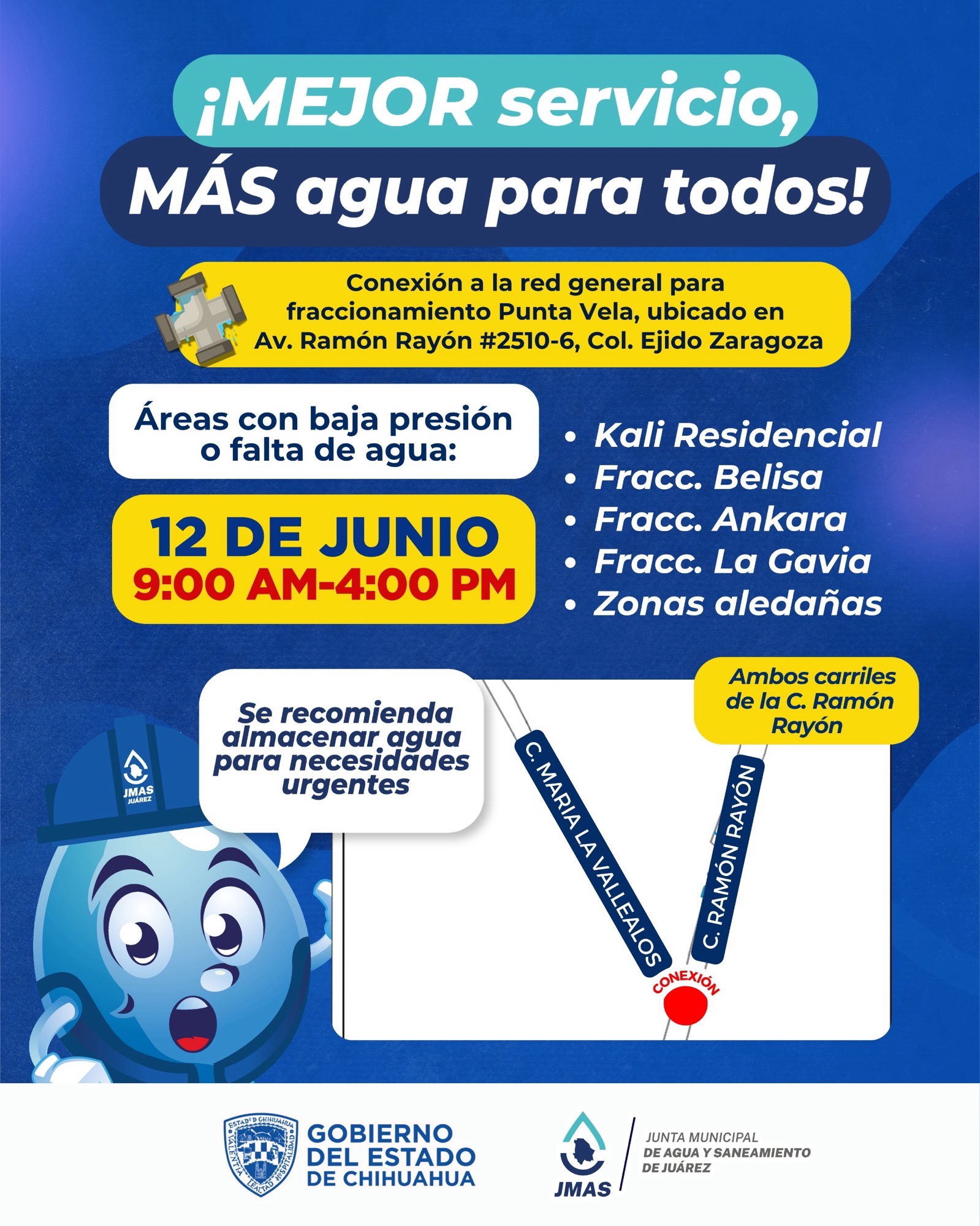 ATENCIÓN: PREPARA AGUA, VIENE CORTE TEMPORAL EN LA&nbsp;ZONA