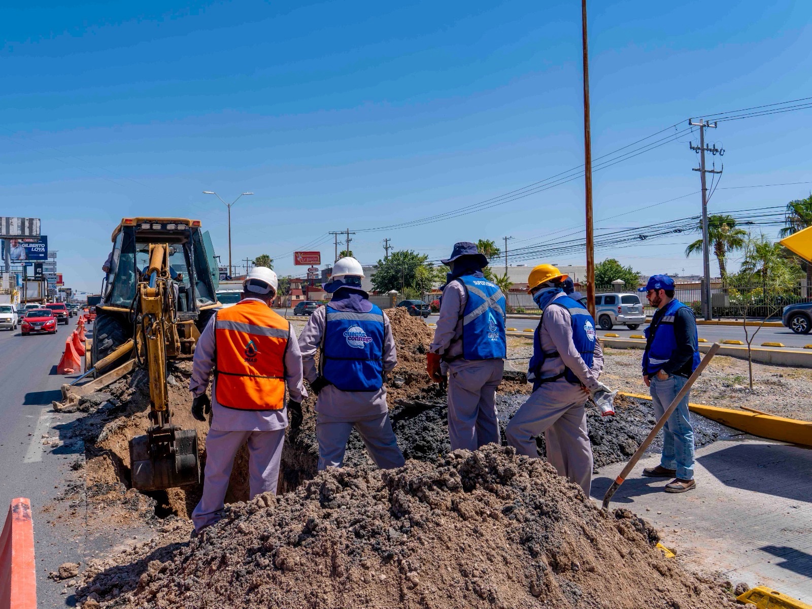JMAS REPARA DOS HUNDIMIENTOS EN LA&nbsp;CIUDAD