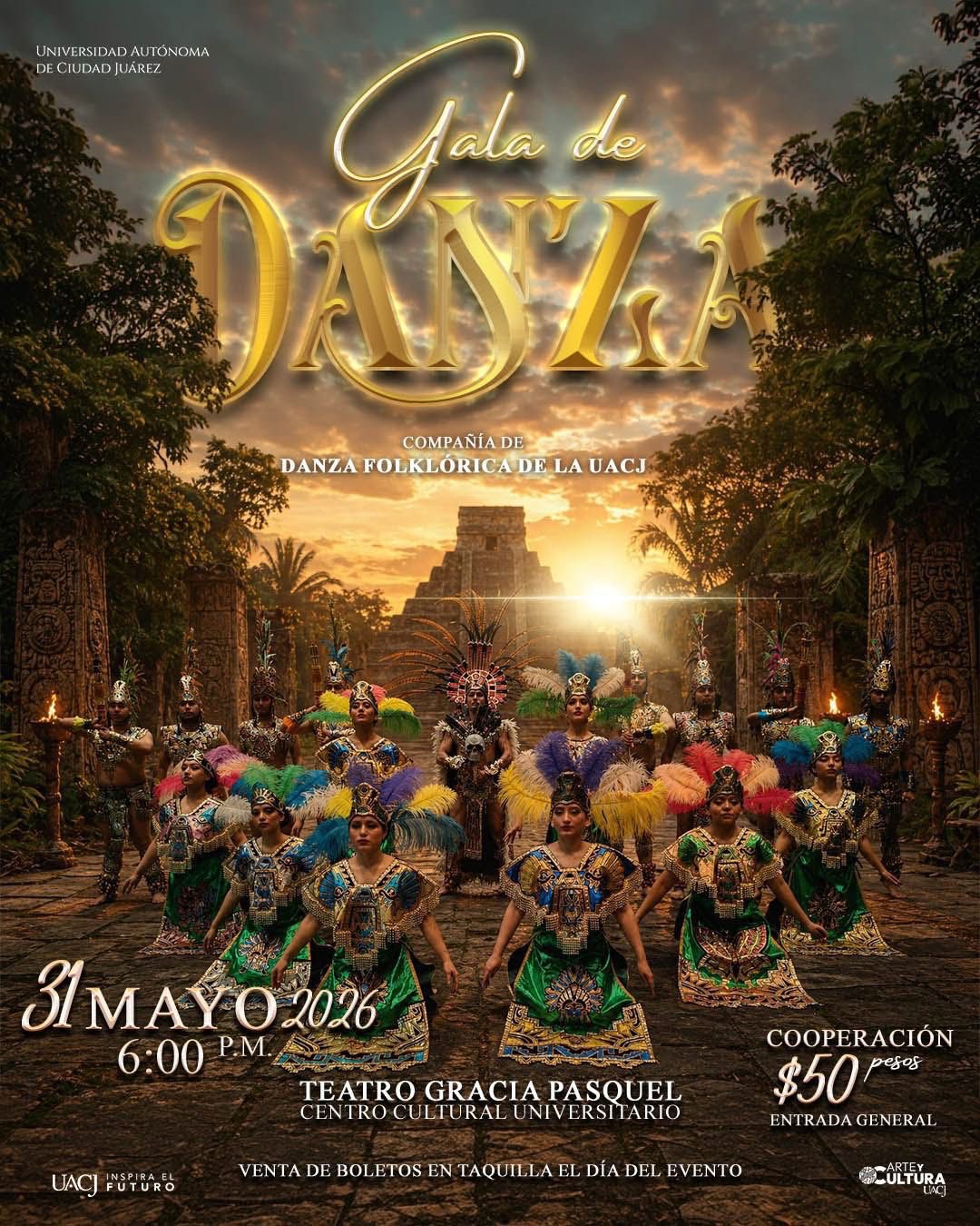 UACJ PRESENTARÁ GALA DE DANZA CON MÚSICA Y&nbsp;TRADICIÓN
