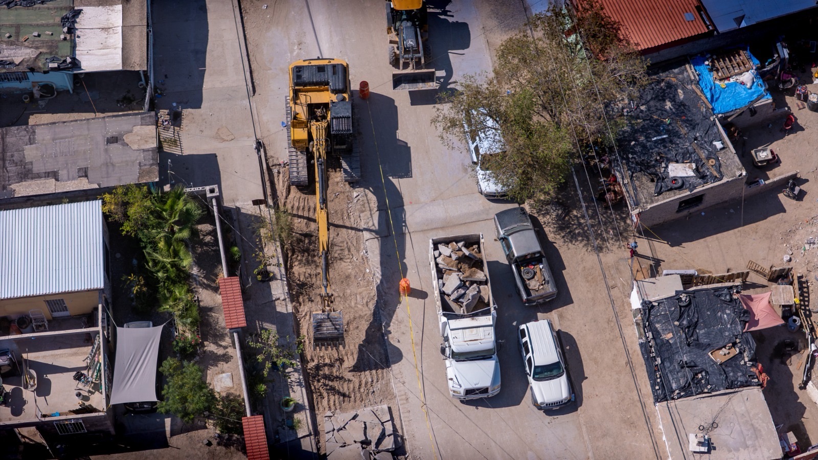 OBRA DE DRENAJE EN JUÁREZ YA ALCANZA 55% Y BENEFICIARÁ A 100 MIL HABITANTES