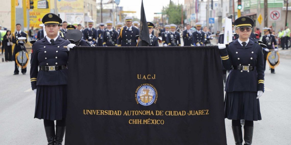 UACJ ENCABEZÓ SU BLOQUE DURANTE EL DESFILE POR LA&nbsp;INDEPENDENCIA